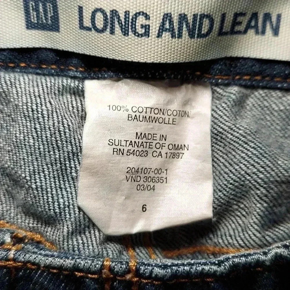 Gap Long and Lean Jeans - Picture 3 of 5